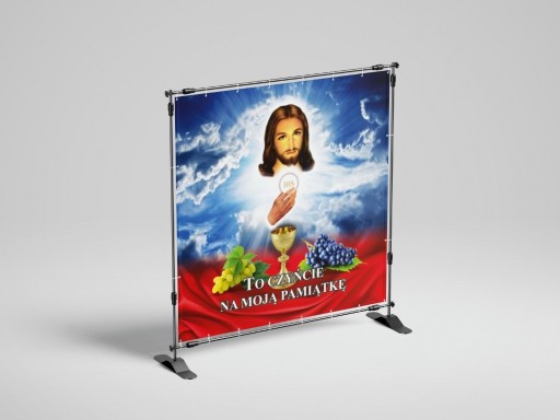 Zdjęcie oferty: Ołtarz na Boże Ciało - dekoracja baner 1.5x1.5m W1
