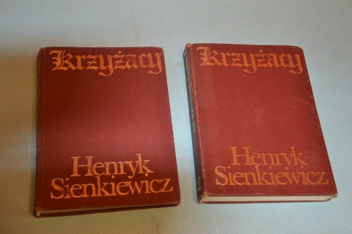Zdjęcie oferty: Krzyżacy Henryka SienkiewIcza dwa tomy wydanie PWN