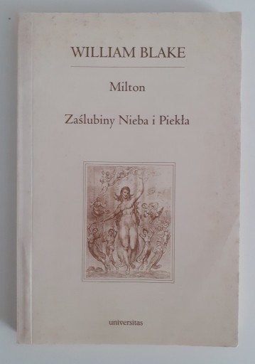 Zdjęcie oferty: Milton Zaślubiny nieba z piekłem William Blake