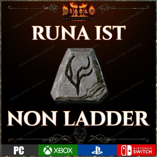 Zdjęcie oferty: Diablo 2 Resurrected Runa Ist NON-LADDER NLD D2R