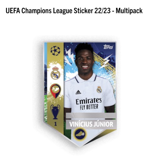 Zdjęcie oferty: Multipack Topps Champions League 22/23, nowy.