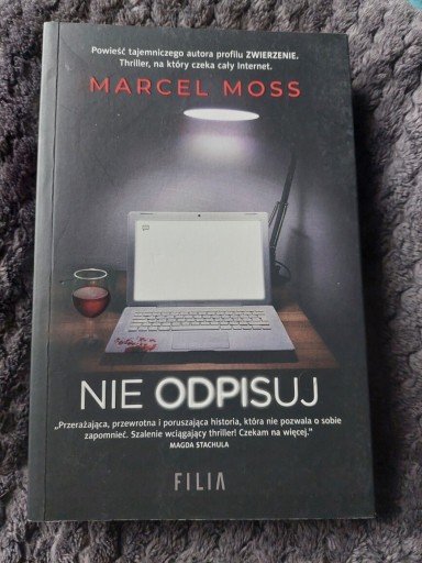 Zdjęcie oferty: Marcel Moss Nie odpisuj