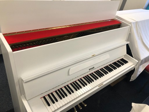 Zdjęcie oferty: Białe pianino Hellas, z pracowni pianin transport