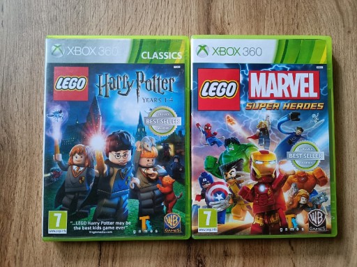 Zdjęcie oferty: LEGO Harry Potter i Marvel Super Heroes XBOX 360