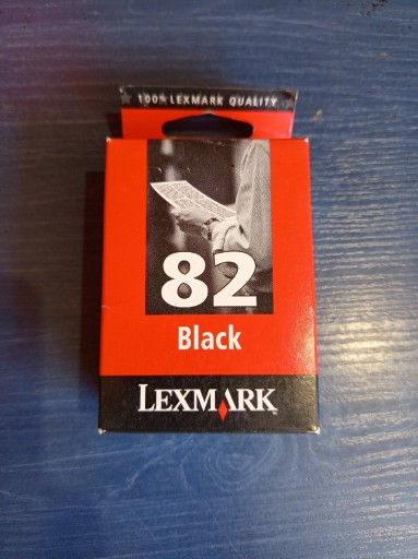 Zdjęcie oferty: Tusz Lexmark 82 czarny oryginal