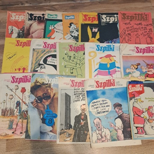 Zdjęcie oferty: Szpilki 17 numerów 1973-1991 rok