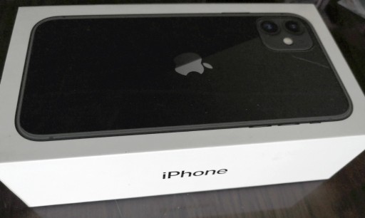 Zdjęcie oferty: Pudełko do iPhone 11, black, 128Gb, oryginał