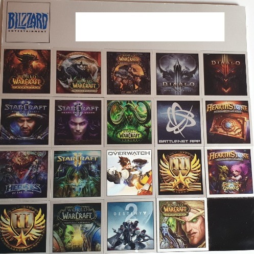 Zdjęcie oferty: Blizzard - Tabliczka kolekcjonerska
