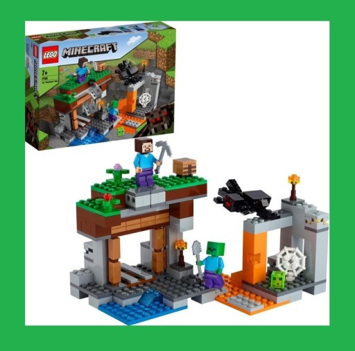 Zdjęcie oferty: LEGO Minecraft 21166 Opuszczona kopalnia