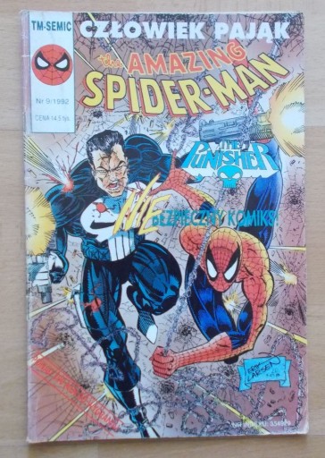 Zdjęcie oferty: The Amazing Spider-Man nr 9/1992 TM SEMIC  