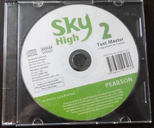Zdjęcie oferty: Sky High 2 Test Master CD
