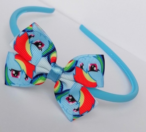 Zdjęcie oferty: Opaska do włosów głowę roczek urodziny kokardka kokarda Pony