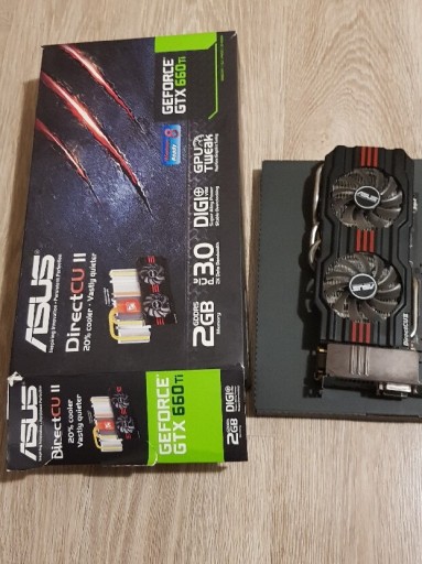 Zdjęcie oferty: Karta graficzna asus gtx 660ti 2 gb ddr5