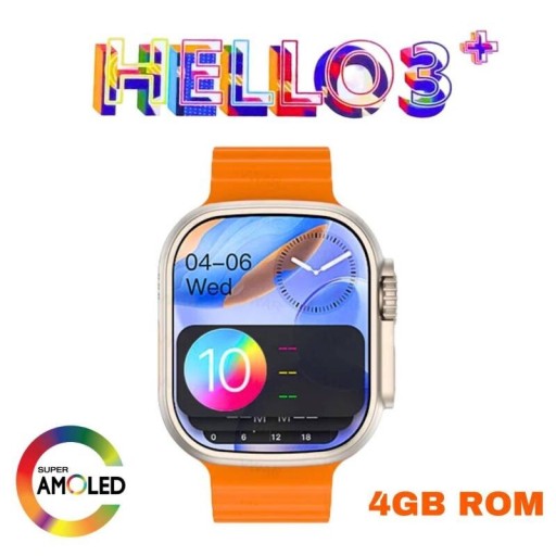Zdjęcie oferty: Hello watch 3 plus  jak Apple Watch Ultra 2
