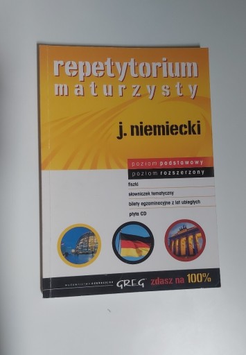 Zdjęcie oferty: Repetytorium Greg j.niemiecki