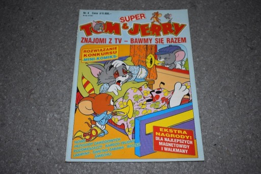 Zdjęcie oferty: Super Tom Jerry 4 Znajomi z TV komiks lata 90 BDB