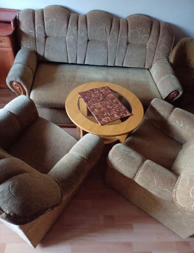Zdjęcie oferty: Zestaw komplet wypoczynkowy sofa kanapa 2 x fotel