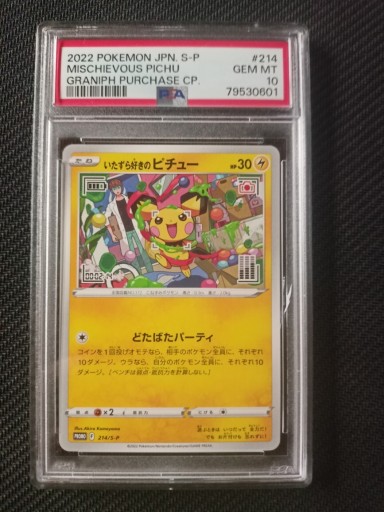 Zdjęcie oferty: Psa 10 Pichu graniph purchase JPN pokemon