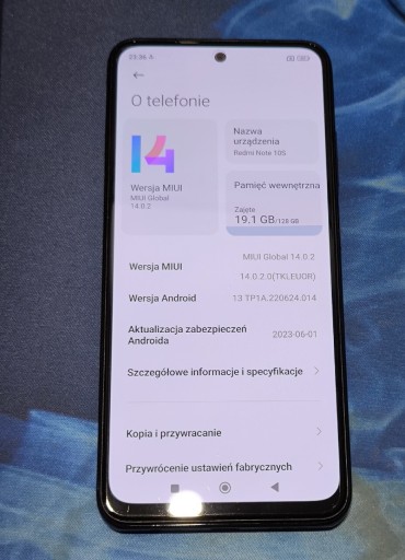 Zdjęcie oferty: Xiaomi Redmi Note 10S 6/128 Futerał Szkło 