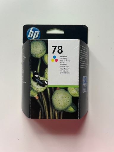 Zdjęcie oferty: Tusz do drukarki HP 78 Tri-colour ORYGINALNY