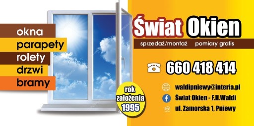 Zdjęcie oferty: Sprzedaż, montaż okien ,drzwi,rolet,bram,parapetów