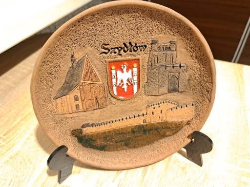 Zdjęcie oferty: Talerz kolekcjonerski,miasto Szydłów,zamek