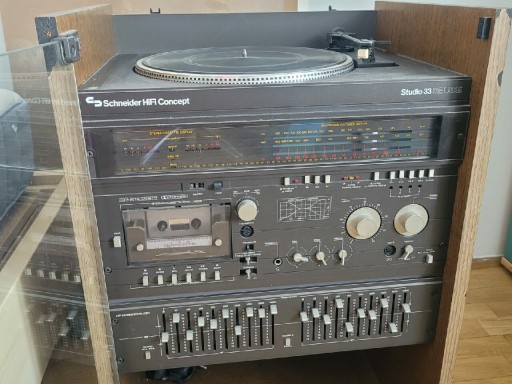 Zdjęcie oferty: Vintage Sprzęt grający z RFN. Gramofon, Radio