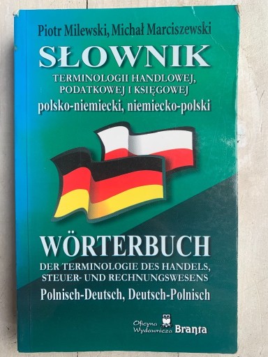 Zdjęcie oferty: Słownik terminologii handlowej polsko-niemiecki 