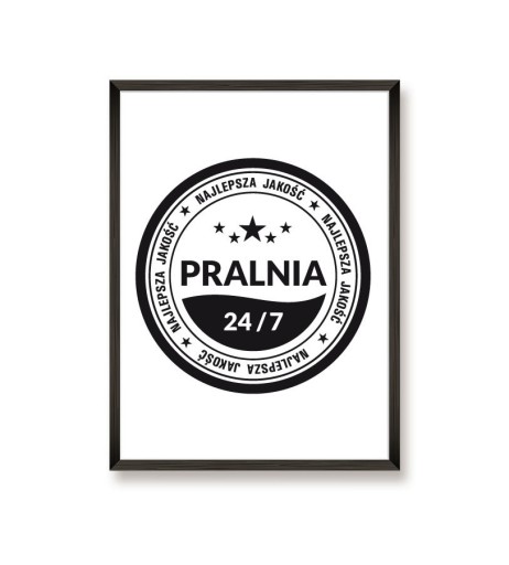 Zdjęcie oferty: plakat do pralni - format A4 - PRALNIA