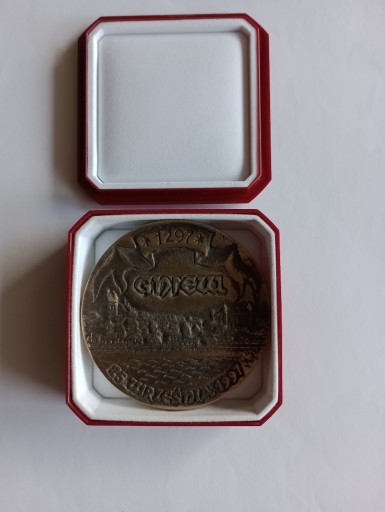 Zdjęcie oferty: Medal pamiątkowy Gniew 700-lecie