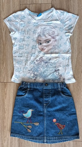 Zdjęcie oferty: Marks & Spencer i Disney Zestaw dziewczynka, r.122