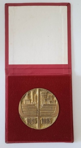Zdjęcie oferty: Medal 40-lecia wyzwolonej Łodzi