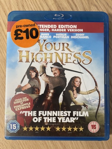 Zdjęcie oferty: Your Highness - Blu Ray - Natalie Portman