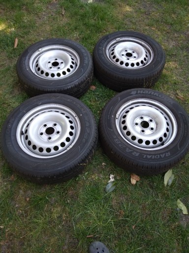 Zdjęcie oferty: Vw T5 215/65/R16C OPONY +FELGI STALOWE HANKOOK 8mm