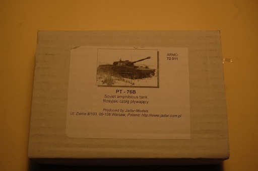 Zdjęcie oferty: 1/72 PT-76B ARMO-NR 72011