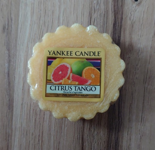 Zdjęcie oferty: YANKEE CANDLE WOSK ZAPACHOWY 22G CITRUS TANGO