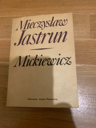 Zdjęcie oferty: Mickiewicz Mieczysław Jastrun
