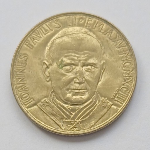 Zdjęcie oferty: Watykan - Jan Paweł II - 200 lirów - 1993r.