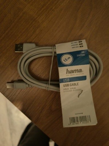 Zdjęcie oferty: Hama KABEL USB A - B 1,5m do drukarki, skanera