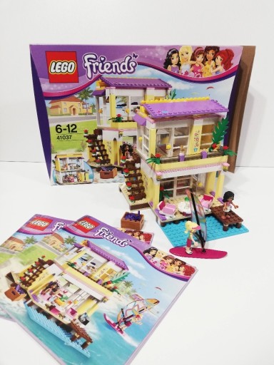 Zdjęcie oferty: Zestaw Lego Friends 41037 Domek na plaży Stephanie