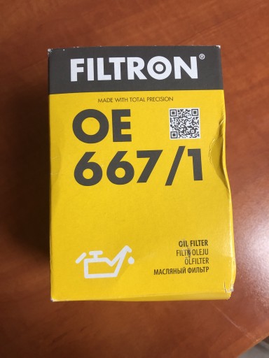 Zdjęcie oferty: FILTRON OE667/1 filtr oleju