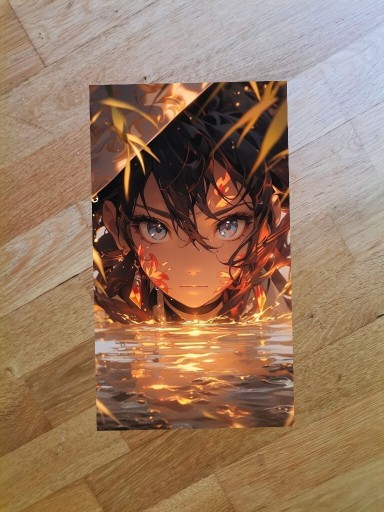Zdjęcie oferty: Plakat 21x29cm Genshin Impact anime manga unikat