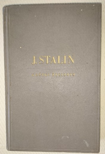 Zdjęcie oferty: J.Stalin - Krótki życiorys