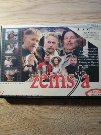 Zdjęcie oferty: "Zemsta" - film DVD FilmWeb 6,0, lektura szkolna