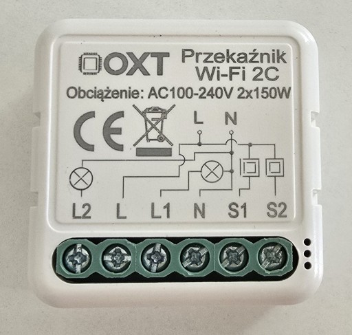 Zdjęcie oferty: OXT Sterownik WiFi 2C Tuya
