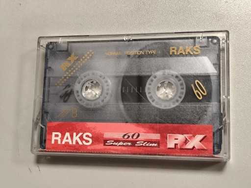 Zdjęcie oferty: Kaseta RAKS RX  - 60  minut