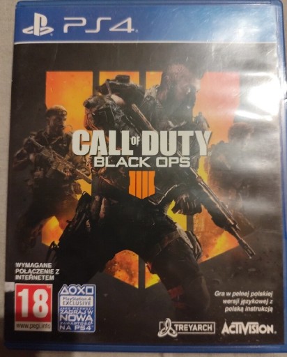 Zdjęcie oferty: Gra ps4 call of duty black ops4