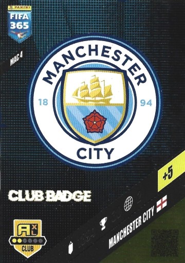 Zdjęcie oferty: FIFA 365 2024 CLUB BADGE LOGO MAN CITY MAC4