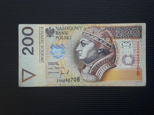 Zdjęcie oferty: 200 złotych PLN 1994 ZA0082708 s. 4