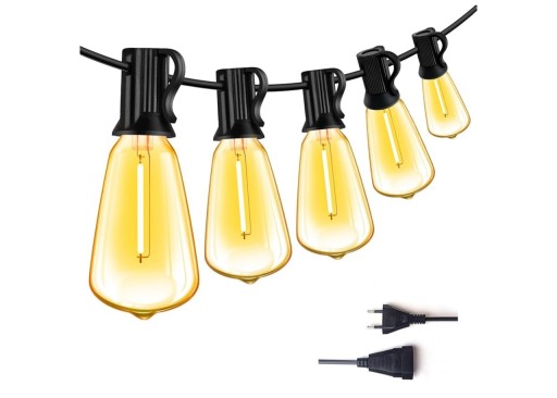 Zdjęcie oferty: Girlanda Świetlna Zewnętrzna Wodoszczelna Na Taras Działkę Patio